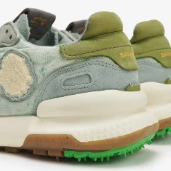 Clearance Satorisan Chacrona-Leinen | Camo Milky Jade