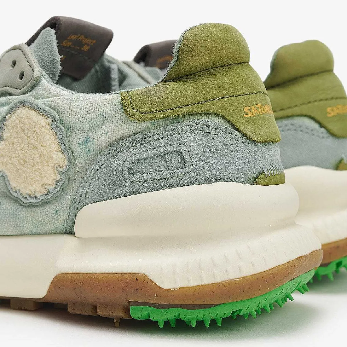 Clearance Satorisan Chacrona-Leinen | Camo Milky Jade