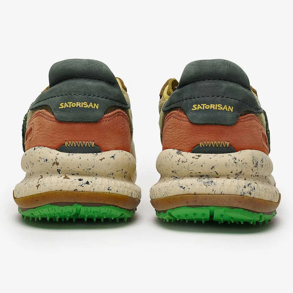 Satorisan Chacrona-Leinen | Psychadelisches Khaki