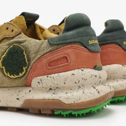Satorisan Chacrona-Leinen | Psychadelisches Khaki