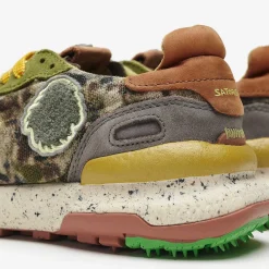 Online Satorisan Chacrona-Leinen | Tarn-Khaki