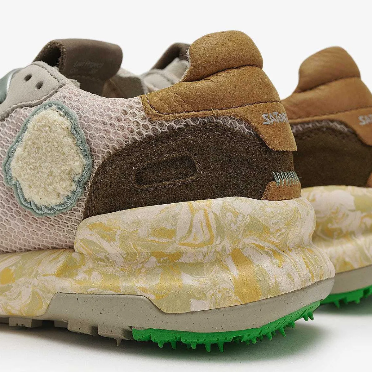 New Satorisan Chacrona-Luftstrom | Khaki-Beige