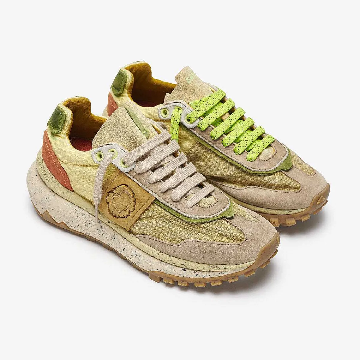New Satorisan Dharma-Leinen | Psychadelisches Khaki