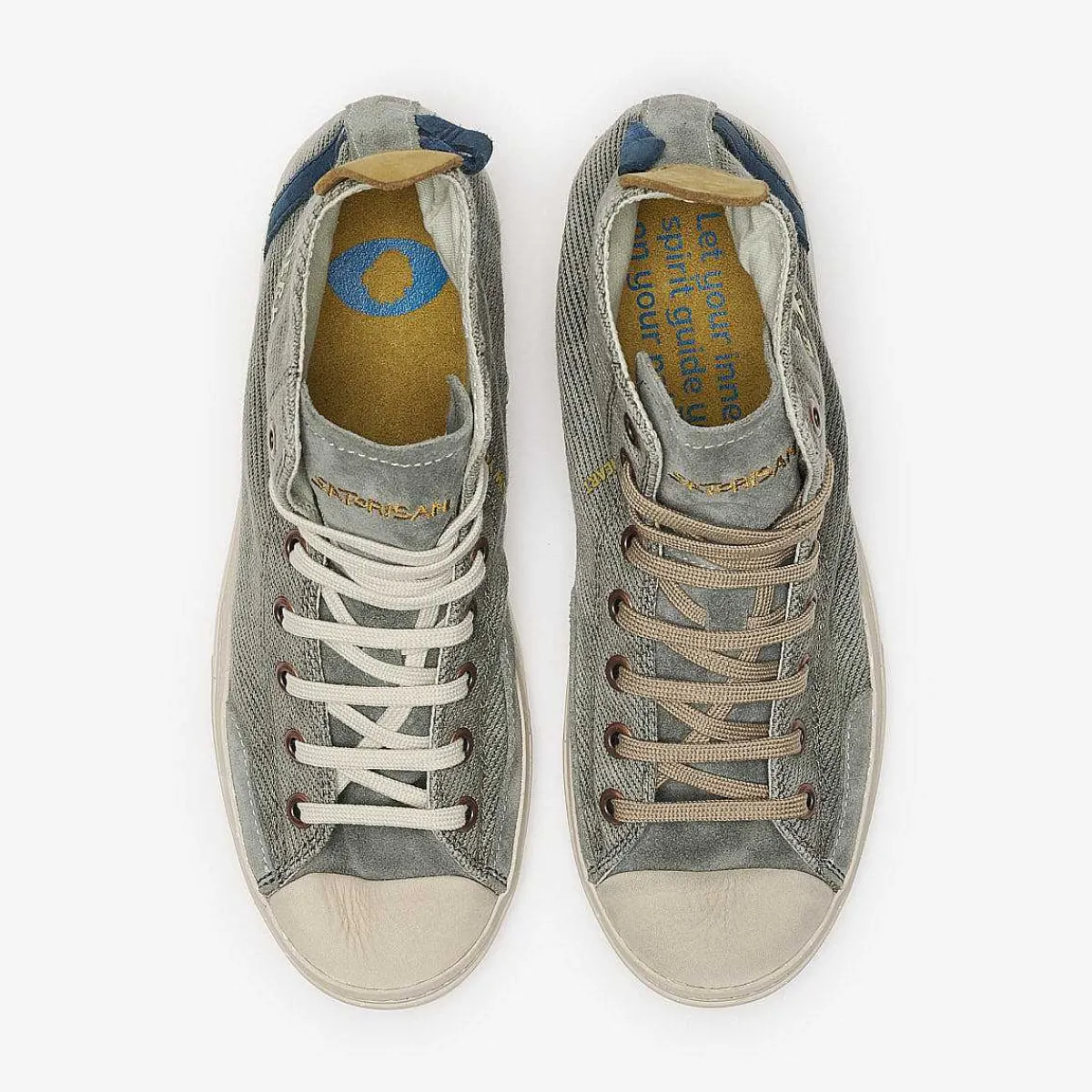 Outlet Satorisan Koto Mid Cotton Vintage | Khaki