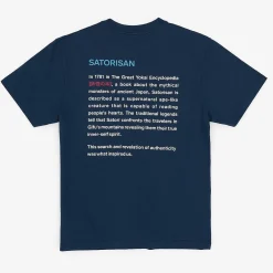 Best Satorisan Oversize-T-Shirt Aus Bio-Baumwolle | Herkunft Der Blauen Tinte