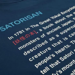Best Satorisan Oversize-T-Shirt Aus Bio-Baumwolle | Herkunft Der Blauen Tinte