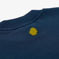Online Satorisan Sweatshirt Oversize Bio-Baumwolle | Blaue Tinte
