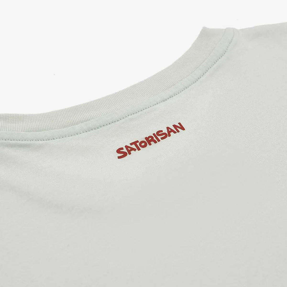 New Satorisan T-Shirt Aus Bio-Baumwolle Mit Normaler Passform | Kristalliner Gruner Freiheitsstaat