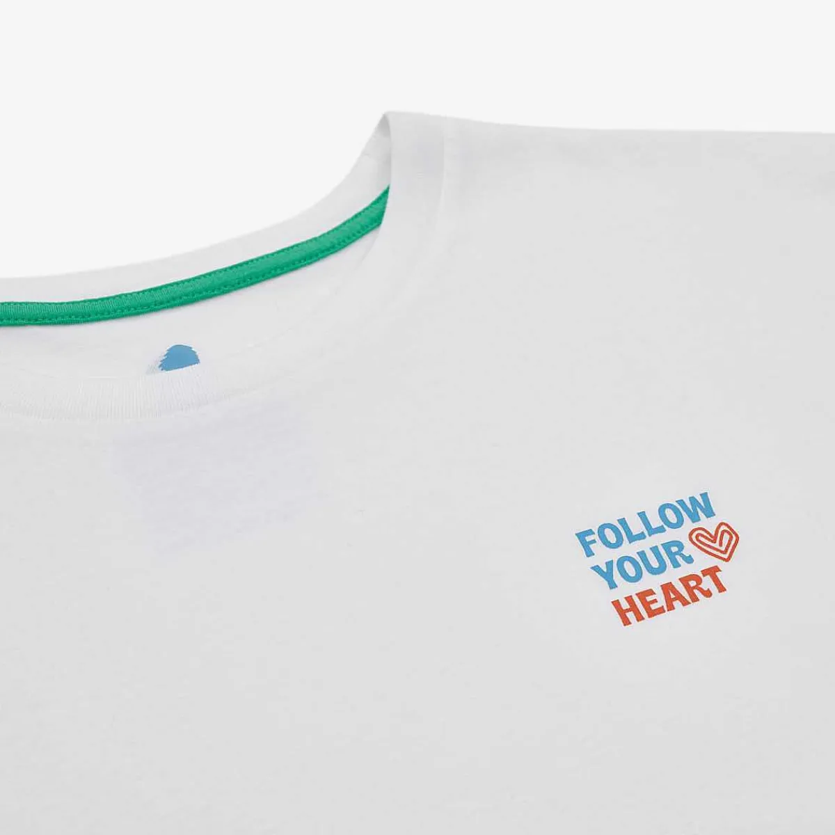 Hot Satorisan T-Shirt Aus Bio-Baumwolle Mit Normaler Passform | Weis Folge Deinem Herzen