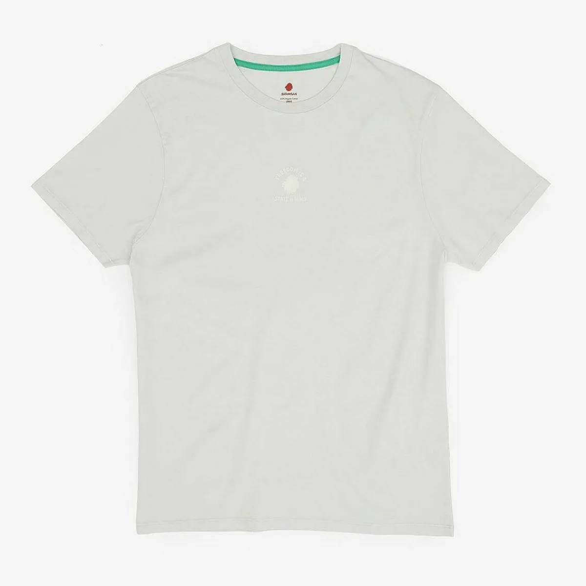 Outlet Satorisan T-Shirt Aus Bio-Baumwolle Mit Normaler Passform | Kristalliner Gruner Freiheitsstaat