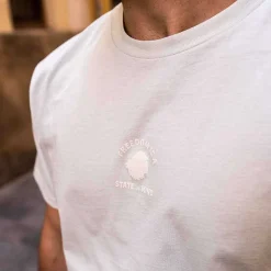 Outlet Satorisan T-Shirt Aus Bio-Baumwolle Mit Normaler Passform | Kristalliner Gruner Freiheitsstaat