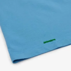 Best Satorisan T-Shirt Oversize Bio-Baumwolle | Beruhigendes Blaues Satori-Auge
