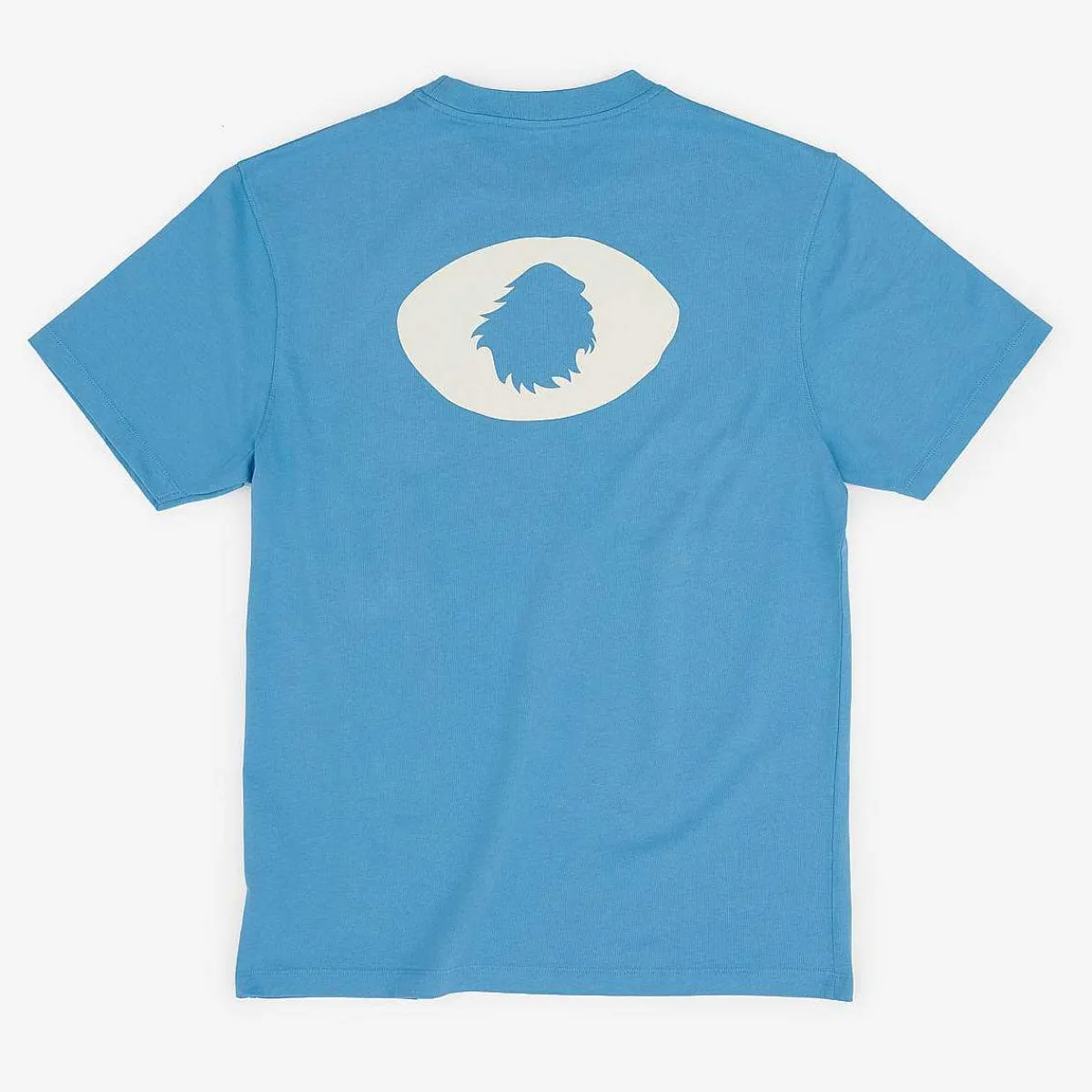Outlet Satorisan T-Shirt Oversize Bio-Baumwolle | Beruhigendes Blaues Satori-Auge