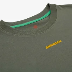 Outlet Satorisan T-Shirt Oversize Bio-Baumwolle | Wildgras-Ursprung